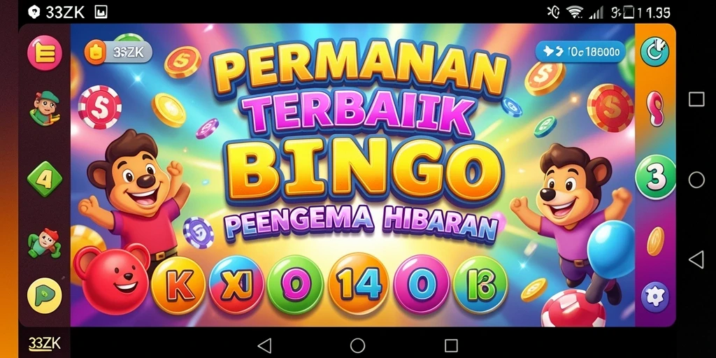 Tangkapan layar gameplay Bingo yang seru dan interaktif.