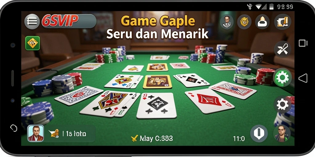 Tampilan gameplay seru dan interaktif dari 6SVIP.