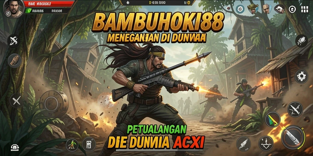 Tangkapan layar utama BAMBUHOKI88 menampilkan aksi mendebarkan di setiap pertempuran.
