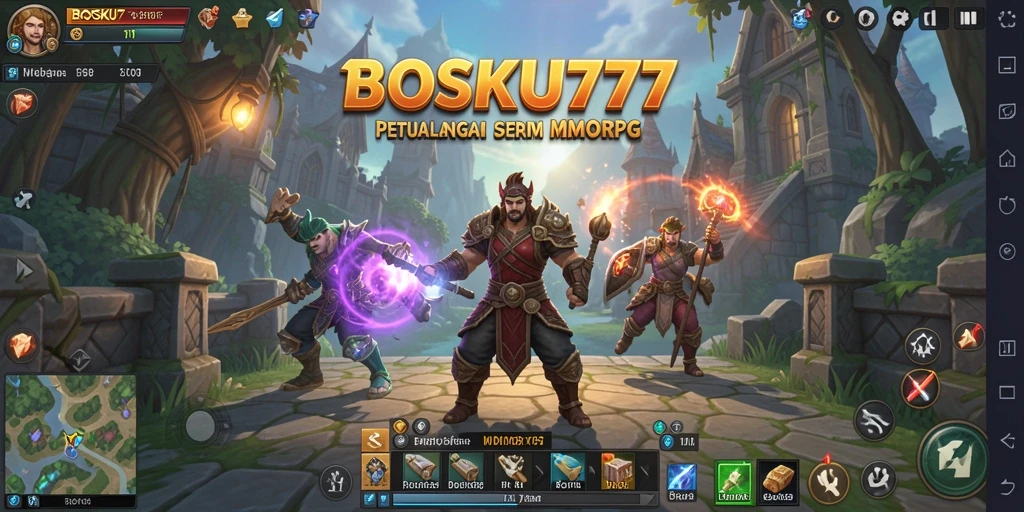 Gameplay seru di dunia fantastis BOSKU777.