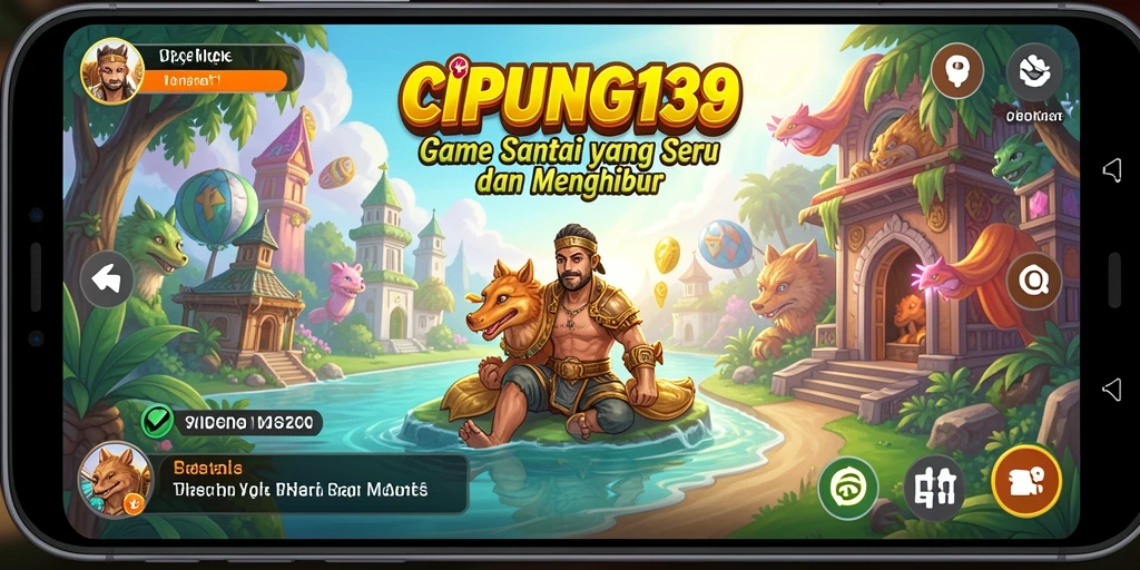 Tampilan gameplay <strong>CIPUNG138</strong> yang seru dan menyenangkan.