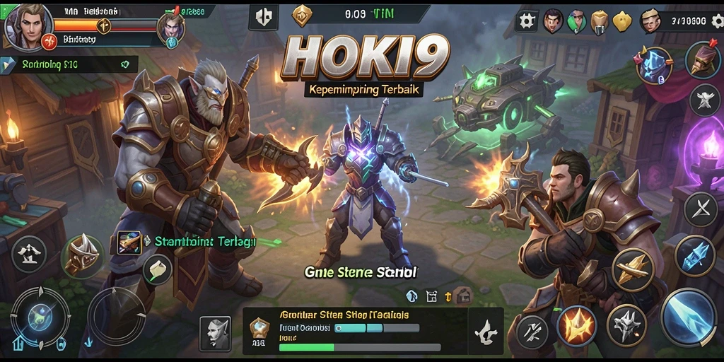 Tampilan gameplay HOKI9 yang mendebarkan dan strategis.