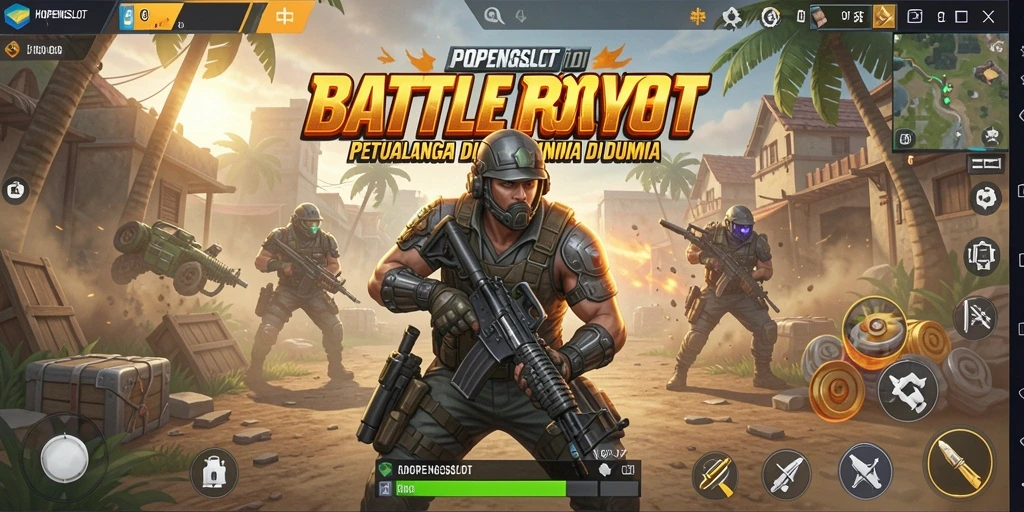 Gameplay mendebarkan dalam HOPENGSLOT, bertarung untuk jadi yang terbaik.