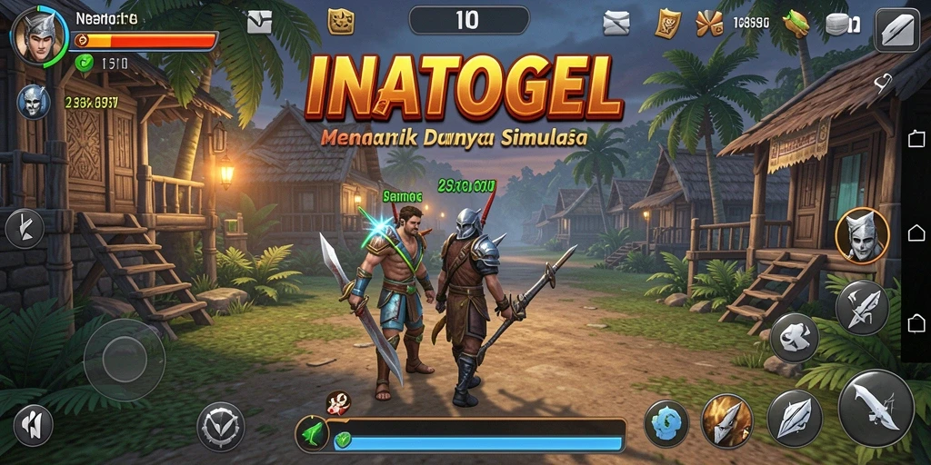 Screenshot gameplay INATOGEL yang menarik dan interaktif.