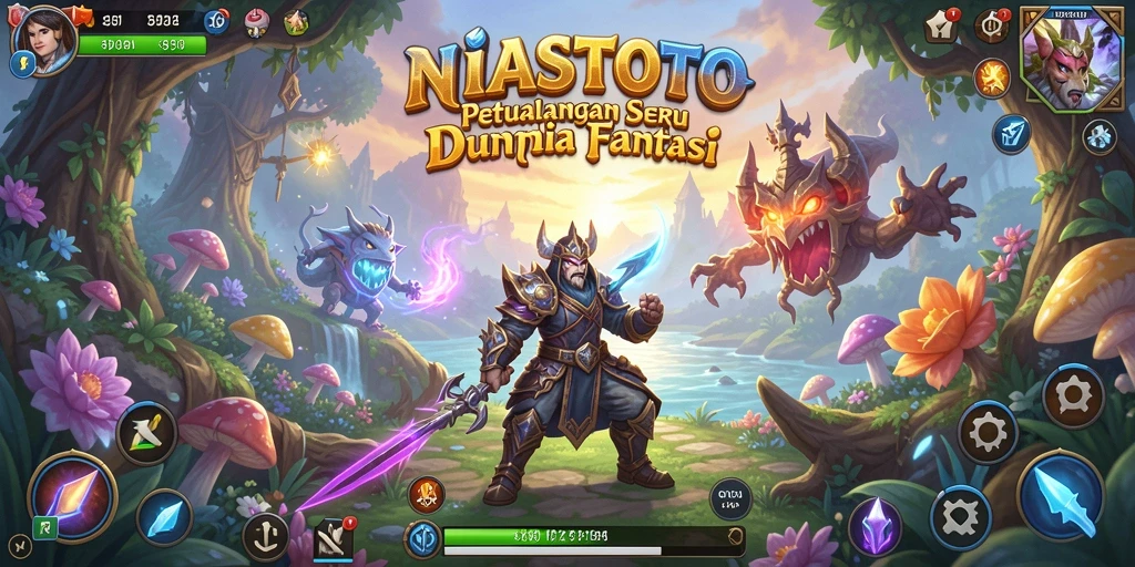 Gameplay menegangkan di dunia petualangan NIASTOTO.
