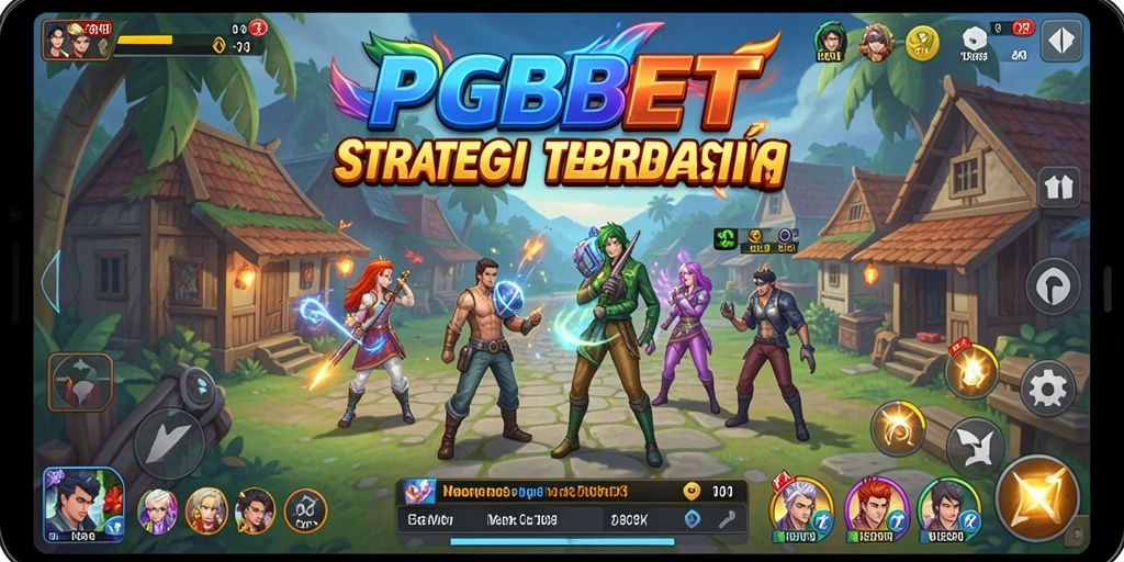 Tampilan gameplay menarik dengan berbagai strategi yang menantang.