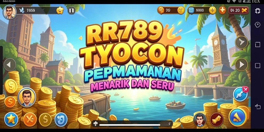 Screenshot gameplay Tycoon RR789 yang seru dan menarik.