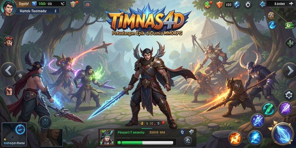 Tangkapan layar dari gameplay seru TIMNAS4D dengan pertarungan epik dan petualangan menantang.