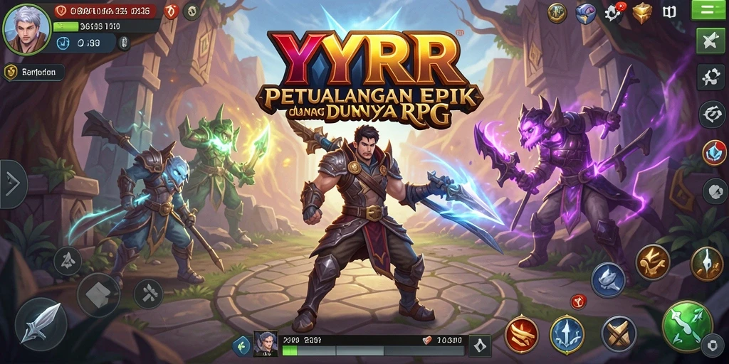 Tampilan gameplay menantang dan menarik dari YYRR.