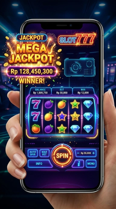 Proses unduh aplikasi di Slot777 yang cepat dan mudah.